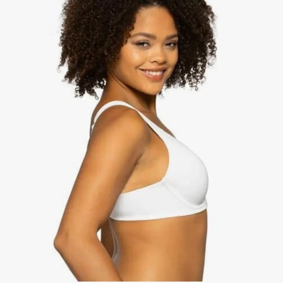 NWt Vanity Fair Beyond Comfort Full Coverage Underwire Bra 75204, blue, 36C - Picture 3 of 6